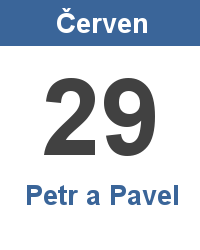 Pranostika 29.6. - Petr a Pavel