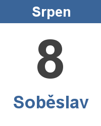 Svátek 8.8. - Soběslav Jméno