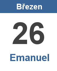 Význam jména - Emanuel